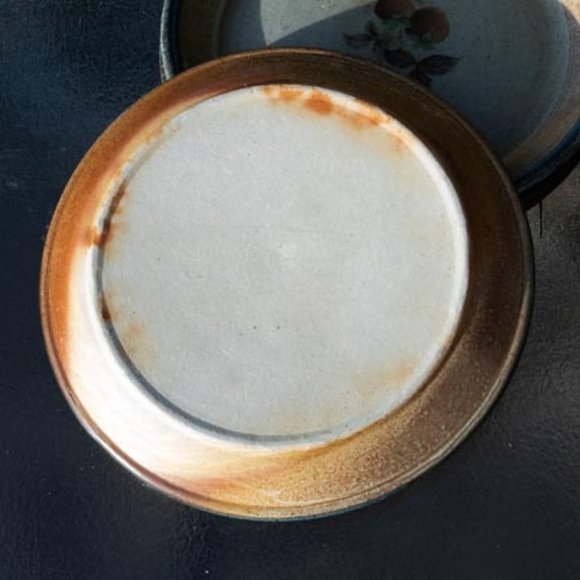 Monroe Salt Works Green Grapes, Peachers and Blackberres Large Dinner Plate 11" - Picture 5 of 8